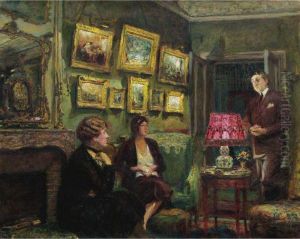 Mme Gillou Chez Elle (l'accord Parfait) by Jean-Edouard Vuillard