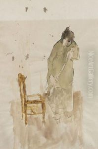 Etude De Femme Et Chaise