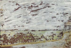 Les Bords De La Tocques A Pont L'eveque by Jean-Edouard Vuillard