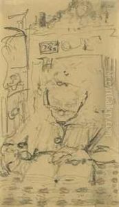 Vielle Femme Lisant