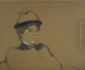 Suzanne Despres by Jean-Edouard Vuillard