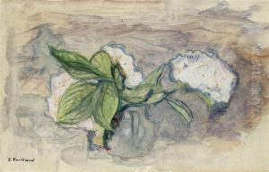 Petite Etude De Fleurs by Jean-Edouard Vuillard