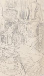 Femme Dans Un Interieur