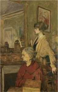 Madame Vuillard Et Annette, Rue De Calais