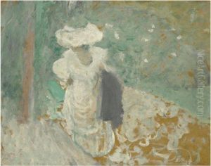 Lucy Hessel Sur Un Chemin A Vasouy by Jean-Edouard Vuillard