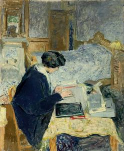 Lucie Hessel Lisant by Jean-Edouard Vuillard