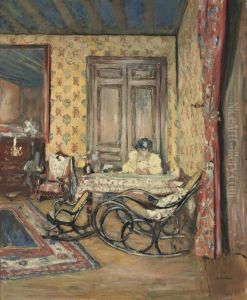 Interieur Aux Rocking-chairs by Jean-Edouard Vuillard