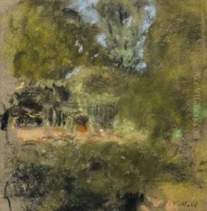 Paysage Aux Clayes by Jean-Edouard Vuillard