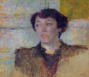 Portrait De Femme by Jean-Edouard Vuillard