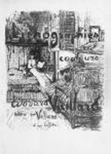 Couverture Pour Douze Lithographies En Couleurs by Jean-Edouard Vuillard