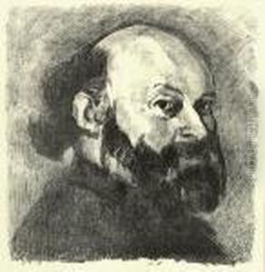 Portrat Cezannes by Jean-Edouard Vuillard