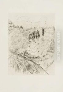 Le Square Ventimille, Paris by Jean-Edouard Vuillard