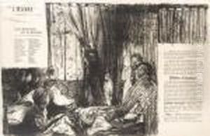 Les Soutiens De La Societe. by Jean-Edouard Vuillard