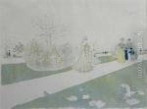Le Jardin Des Tuilleries by Jean-Edouard Vuillard