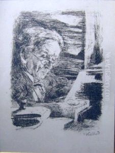 Lithograph by Jean-Edouard Vuillard