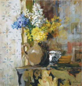 Vase De Fleurs Printanieres by Jean-Edouard Vuillard