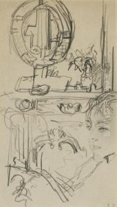 Personnage Dans Un Interieur by Jean-Edouard Vuillard
