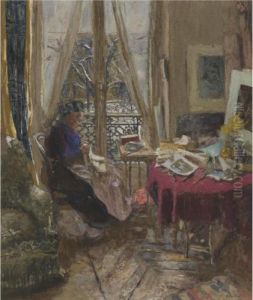 Madame Vuillard Un Jour De Neige
