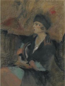 Annette Salomon by Jean-Edouard Vuillard