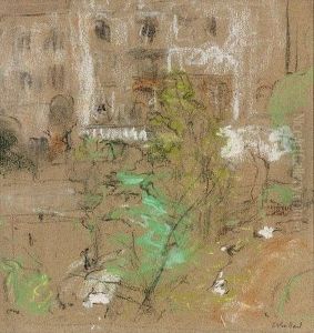 Le Square Par La Fenetre by Jean-Edouard Vuillard