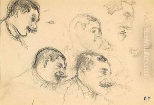 Etudes De Tetes, Circa 1910-1912