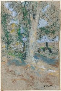 Le Grand Chene by Jean-Edouard Vuillard