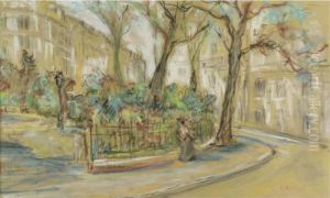 Square Berlioz by Jean-Edouard Vuillard