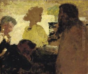 Au Piano by Jean-Edouard Vuillard