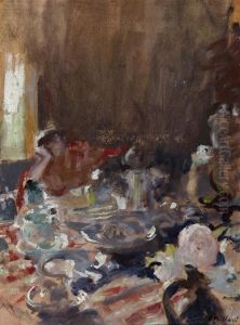 Le Gouter. 1905-07. by Jean-Edouard Vuillard
