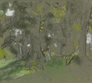 Sous Bois by Jean-Edouard Vuillard
