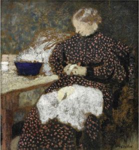 Madame Vuillard Epluchant Des Legumes Madame Vuillard Epluchant Des Legumes