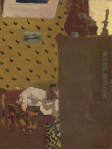 Femme Au Chiffonier by Jean-Edouard Vuillard
