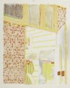 Interieur Aux Teintures Roses Ii. Blatt 6 Der Folge <paysages Et Interieurs> Interieur Aux Teintures Roses Ii. Blatt 6 Der Folge <paysages Et Interieurs>