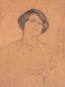 Portrait De Jacqueline Fontaine by Jean-Edouard Vuillard