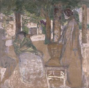 Sous Les Ombrages by Jean-Edouard Vuillard