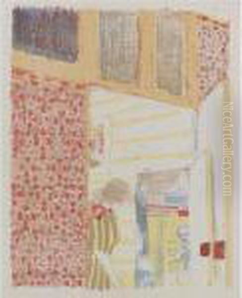 Interieur Aux Tentures Roses Iii (r.-m. 38) - view 1