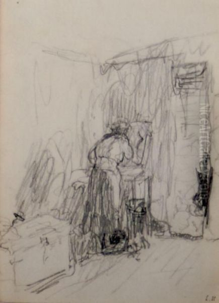 Femme Devant Un Miroir - view 1