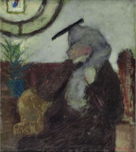 Property From A Private French Collection
 

 
 
 

 
 Le Peigne (recto)etude De Femme (verso)