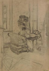 L'interieur by Jean-Edouard Vuillard