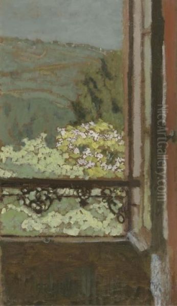 La Fenetre Ouverte Sur Les Arbres En Fleur - view 1