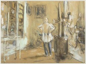 Docteur Louis Viau by Jean-Edouard Vuillard