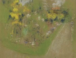 Jardin Du Clos Cezanne. Circa 1920 / 1925. by Jean-Edouard Vuillard