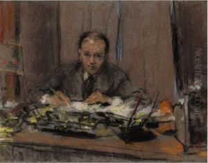 Lucien Rosengart, Etude by Jean-Edouard Vuillard