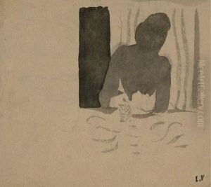 Femme Dans Le Loge by Jean-Edouard Vuillard