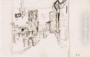 The Dining Room At "les Ecluses", Saint-jacut-de-la-mer