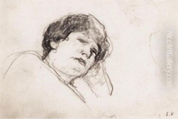 Lucy Hessel, Study For "at Rest" - view 1