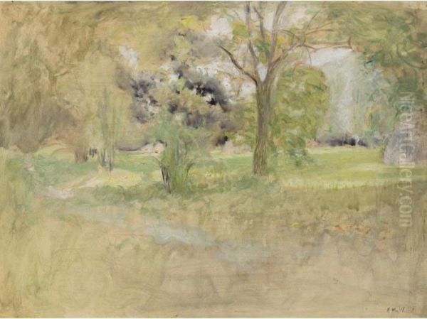 Arbres Dans La Prairie - view 1