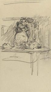 Vase De Fleurs by Jean-Edouard Vuillard
