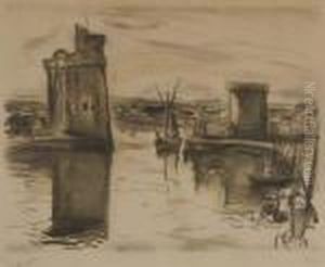 Harbor by Jean-Edouard Vuillard
