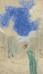La Robe Verte by Jean-Edouard Vuillard